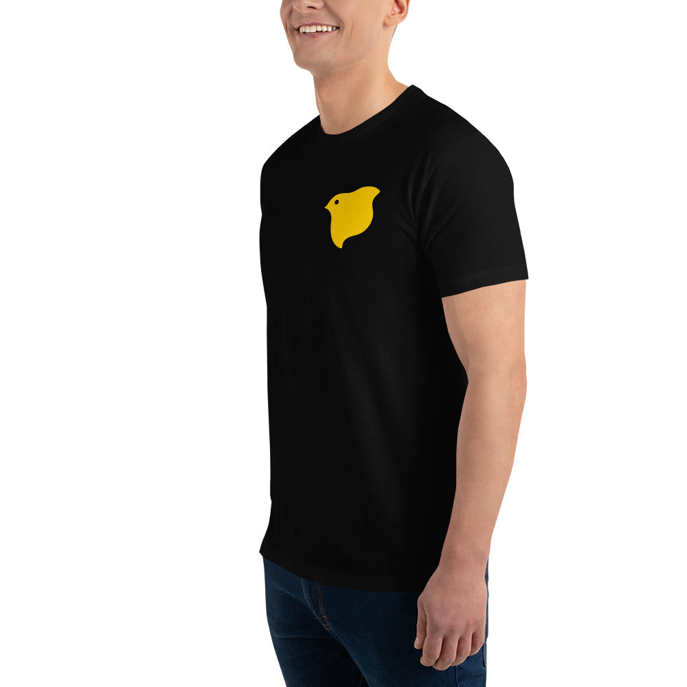 [Chidori] T-Shirt gelbes Logo (Herren)