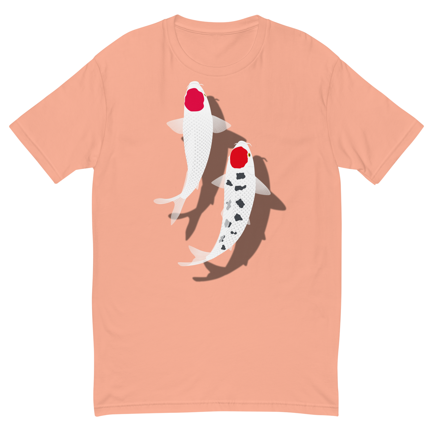 [Koi] T-Shirt tancho rot und weiß (Herren)