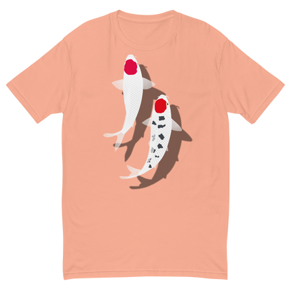 [Koi] T-Shirt tancho rot und weiß (Herren)