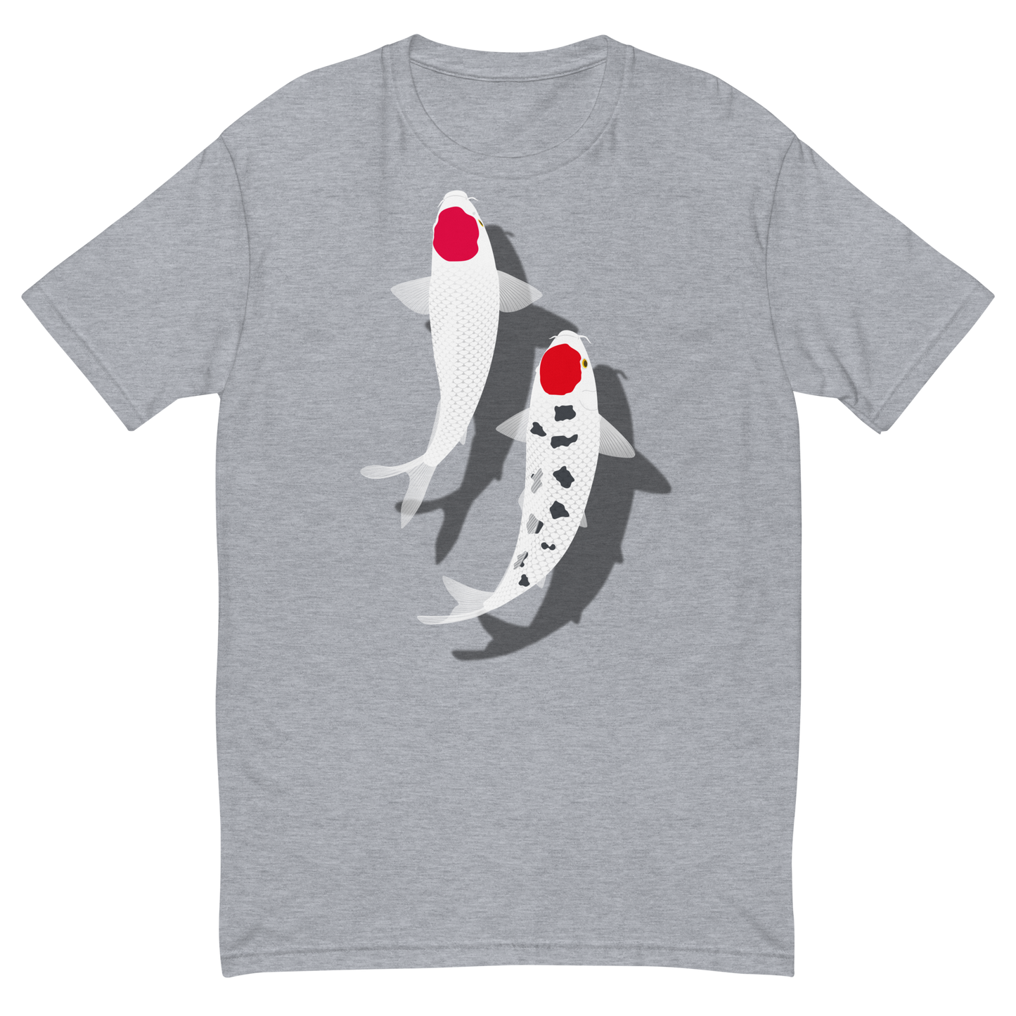 [Koi] T-Shirt tancho rot und weiß (Herren)