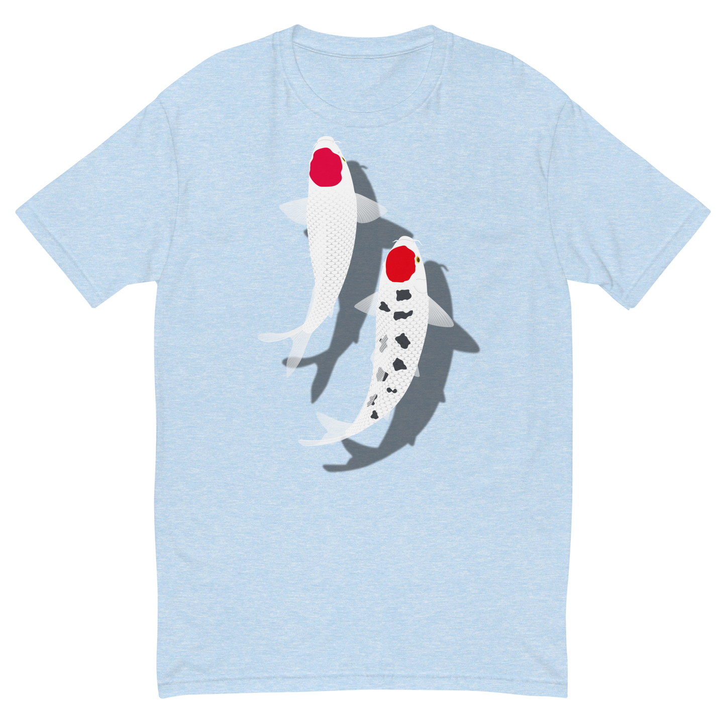 [Koi] T-Shirt tancho rot und weiß (Herren)