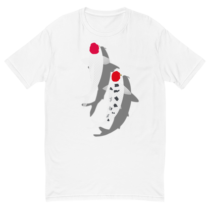 [Koi] T-Shirt tancho rot und weiß (Herren)