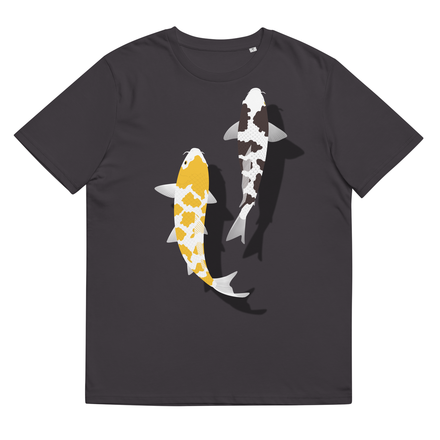 [Koi] T-Shirt weißes Schildpatt/deutsche Polsterung (Unisex)