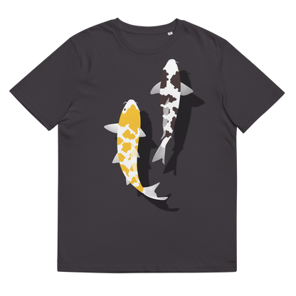 [Koi] T-Shirt weißes Schildpatt/deutsche Polsterung (Unisex)