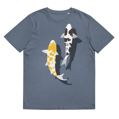 [Koi] T-Shirt weißes Schildpatt/deutsche Polsterung (Unisex)