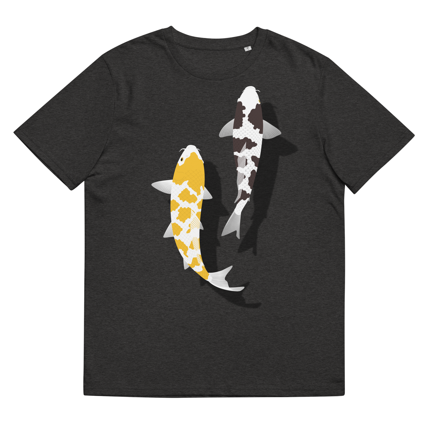 [Koi] T-Shirt weißes Schildpatt/deutsche Polsterung (Unisex)