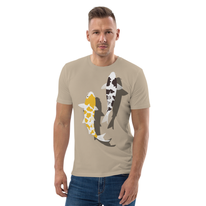 [Koi] T-Shirt weißes Schildpatt/deutsche Polsterung (Unisex)