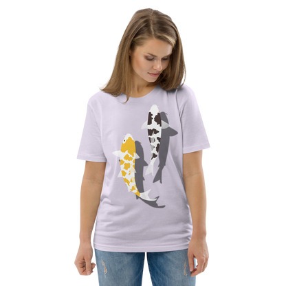 [Koi] T-Shirt weißes Schildpatt/deutsche Polsterung (Unisex)