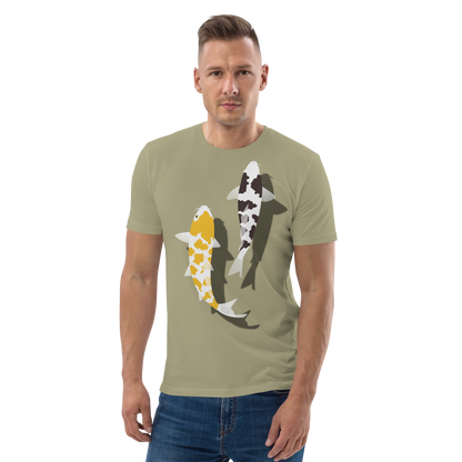 [Koi] T-Shirt weißes Schildpatt/deutsche Polsterung (Unisex)