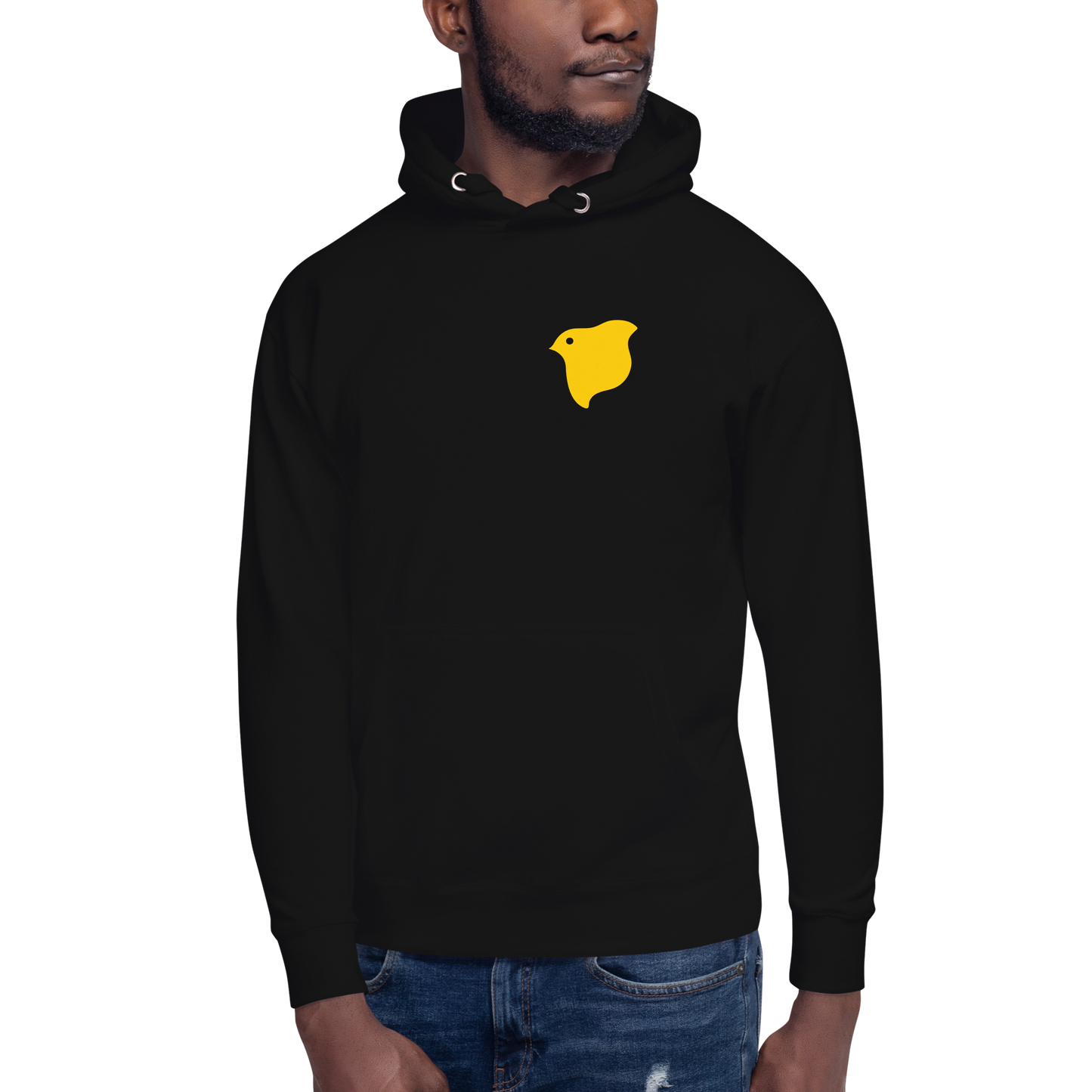 [Chidori] Hoodie Gelbes Logo (Unisex)