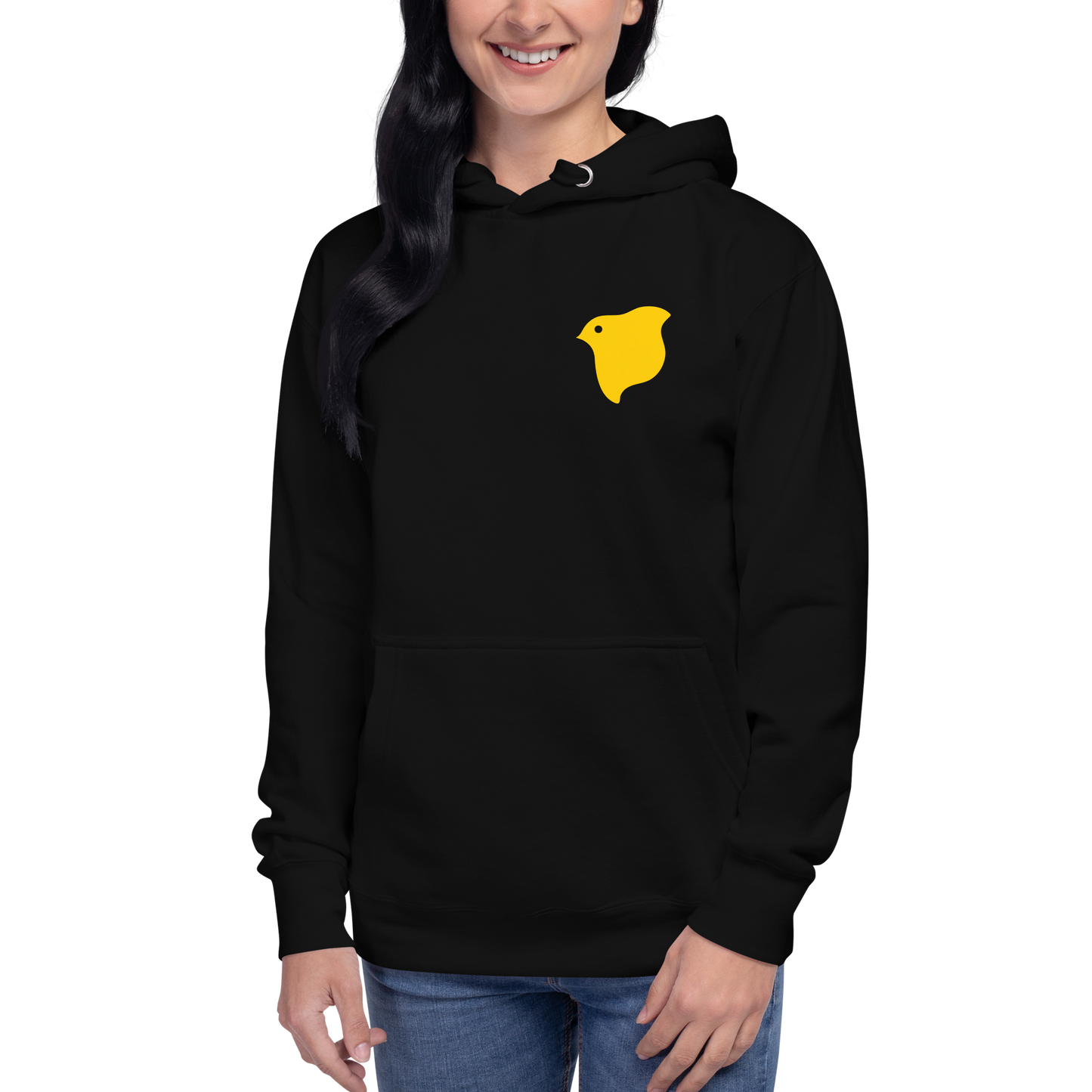 [Chidori] Hoodie Gelbes Logo (Unisex)