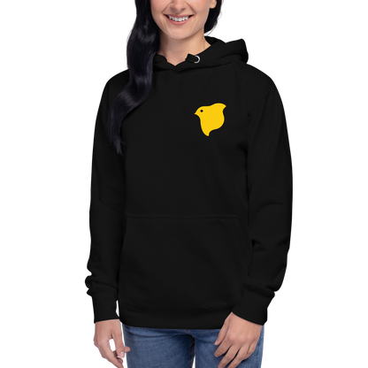 [Chidori] Hoodie Gelbes Logo (Unisex)